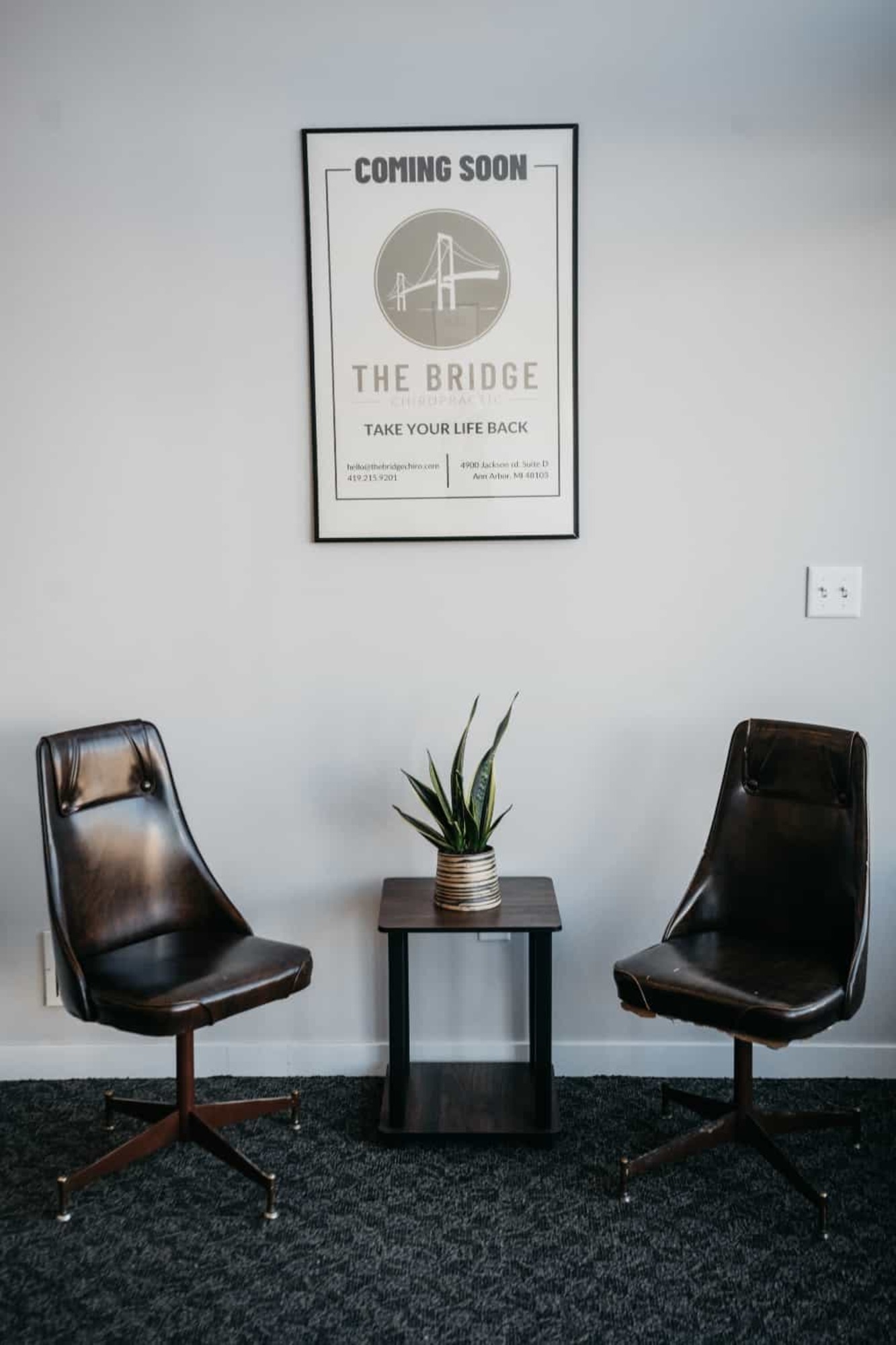 The Bridge Chiropractic Waiting Area